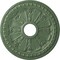 Ekena Millwork Raymond Ceiling Medallion (Fits Canopies up to 5 1/8"), 18 1/8"OD 3 5/8"ID x 1 1/8"P, Athenian Green CM18RAAGF - alternate 1